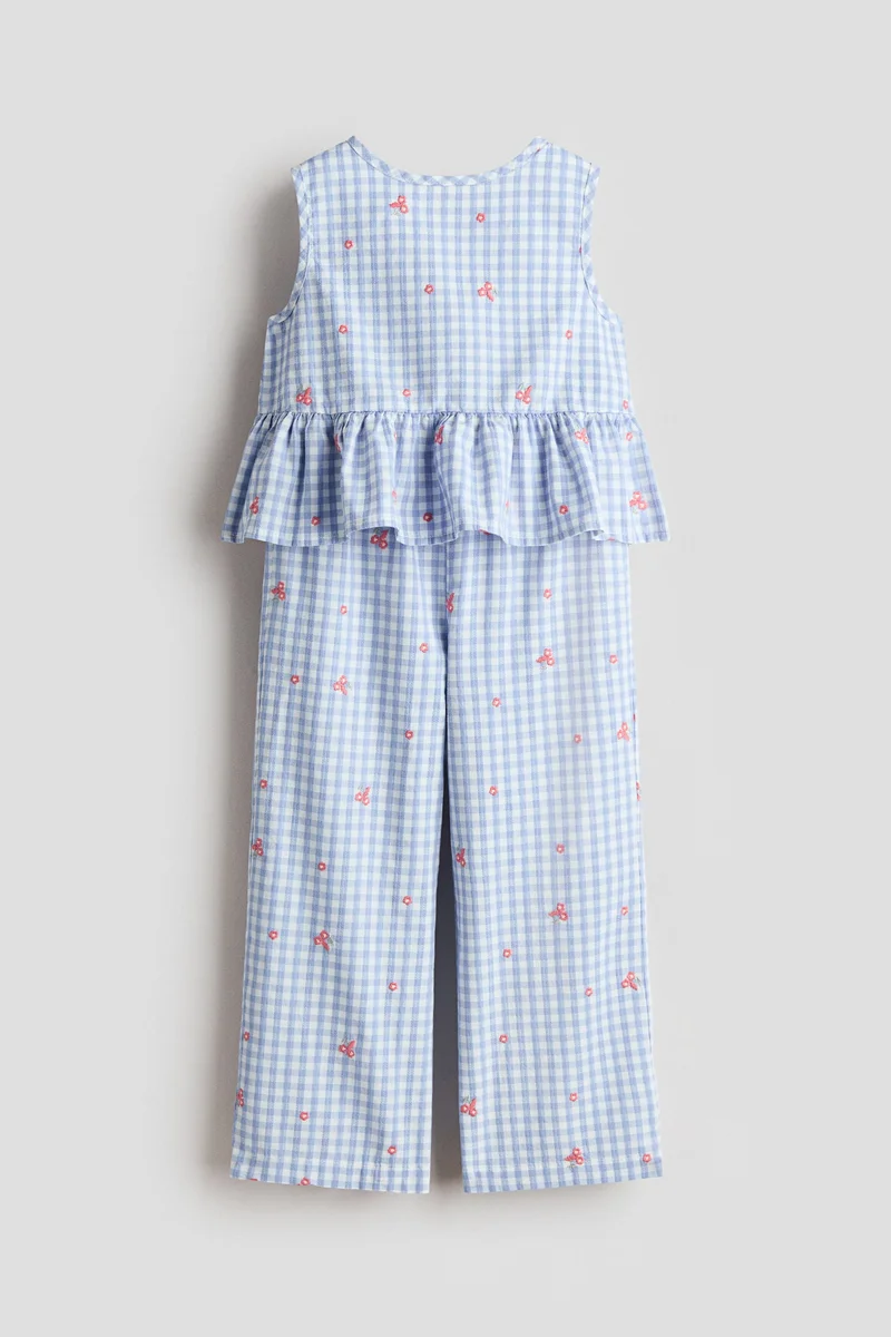 H&M 2-piece embroidered set