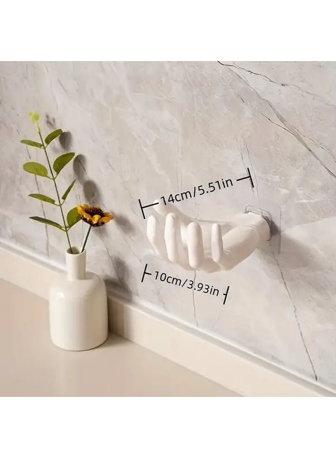 Black Wall Mounted Hook For Keys Jewelry Headphones Bathroom Storage - Image 4