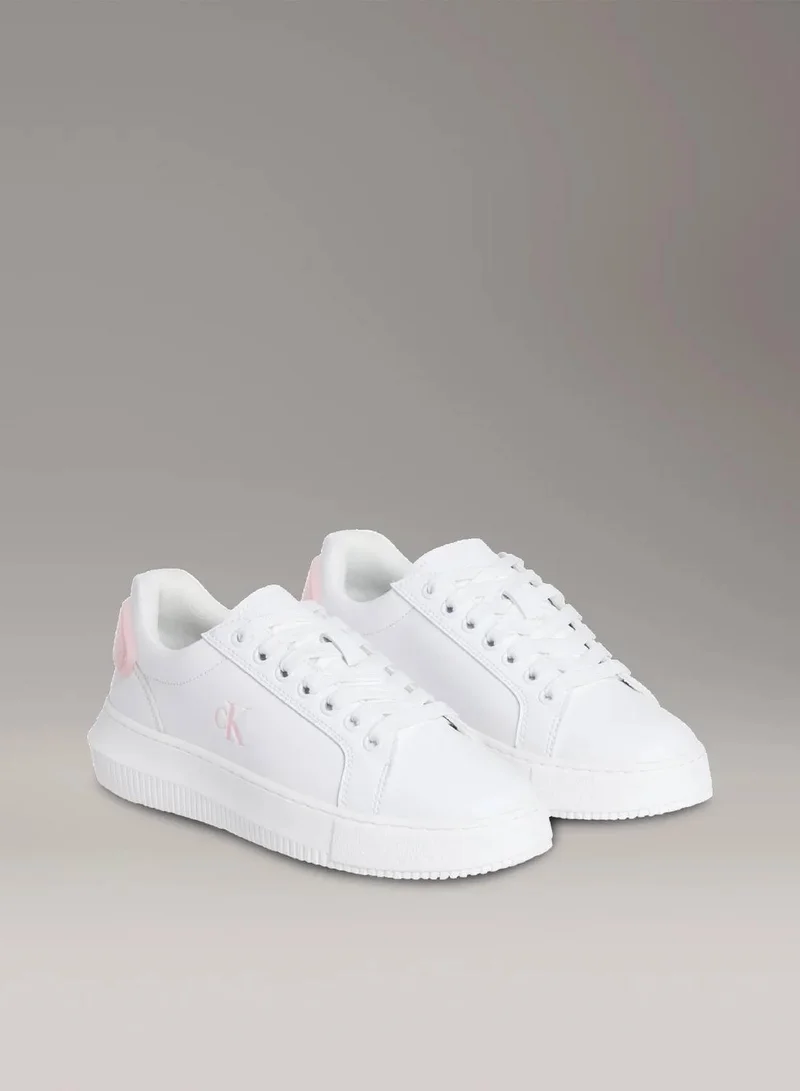Calvin Klein Jeans  Leather Trainers  | Best Price UAE