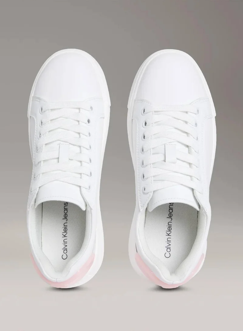 Calvin Klein Jeans  Leather Trainers  | Best Price UAE