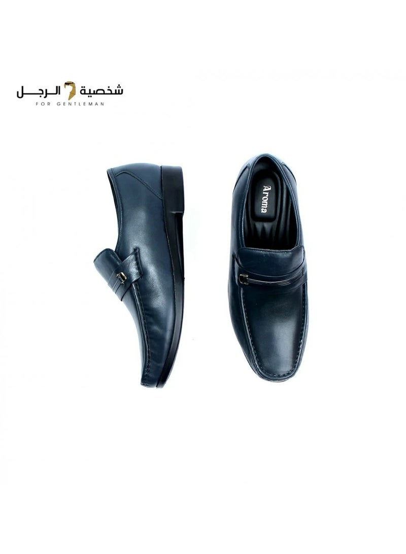Aroma Leather Formal Shoes Black - Image 5