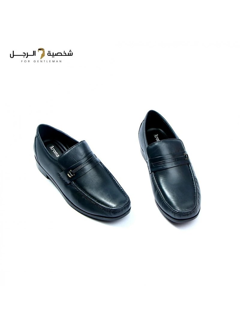 Aroma Leather Formal Shoes Black - Image 3