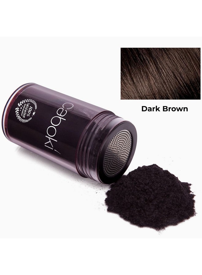 Caboki مستحضر إخفاء تساقط الشعر 90 يوم إمداد بني غامق - Image 3