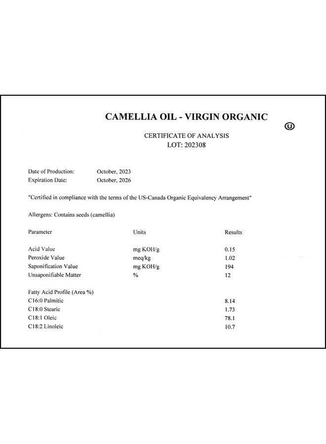 Renewalize Organic Camellia Seed Oil Skin Moisturizer Unrefined Cold Pressed 100 Percent Pure Large 4 Fl Oz Bottle Moisturizing Oil For Hair Face Skin And Body - Image 4