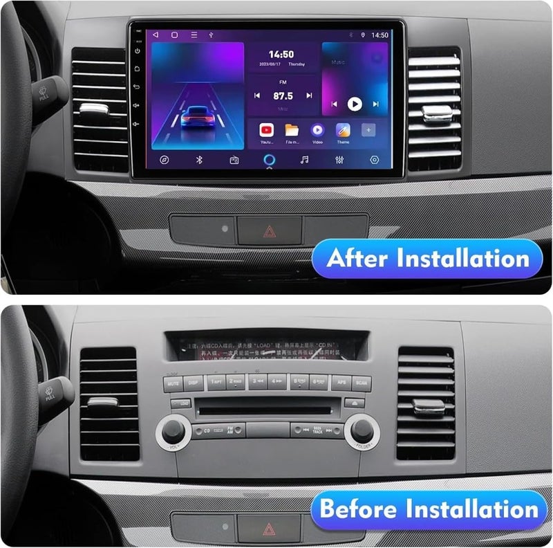 VIEREX 10.2-Inch Car Stereo for Mitsubishi Lancer - Image 3