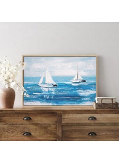 Home Gallery Croatia Panoramic Coast Canvas Wall Art  - Image 3