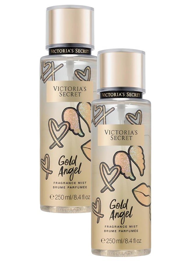 Victorias Secret - Beauty 2 Pieces Gold Angel Fragrance Mist 250ml - Image 1