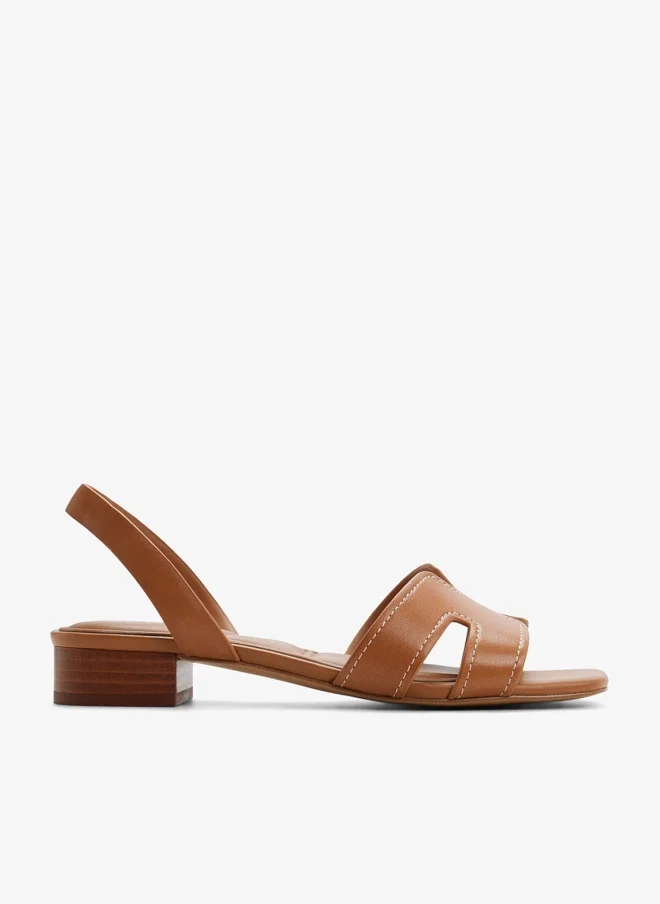 ALDO Javamannon Sling Back Low Heel Sandals