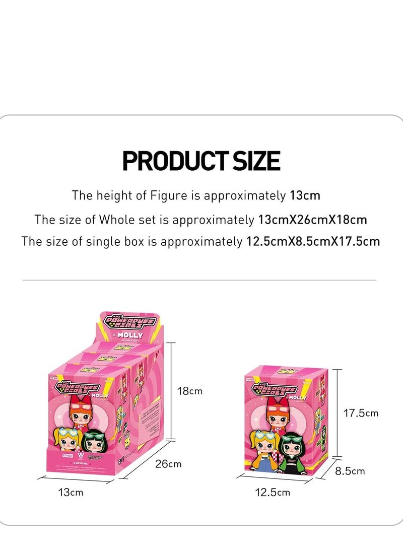 POP MART MOLLY PGirls Series Player Action Figure 1Boxes 2.5 inches Articulated Character Premium Design gifts for women Fan-Favorite Collectible Toy Art Toy Action Figure  - Image 3