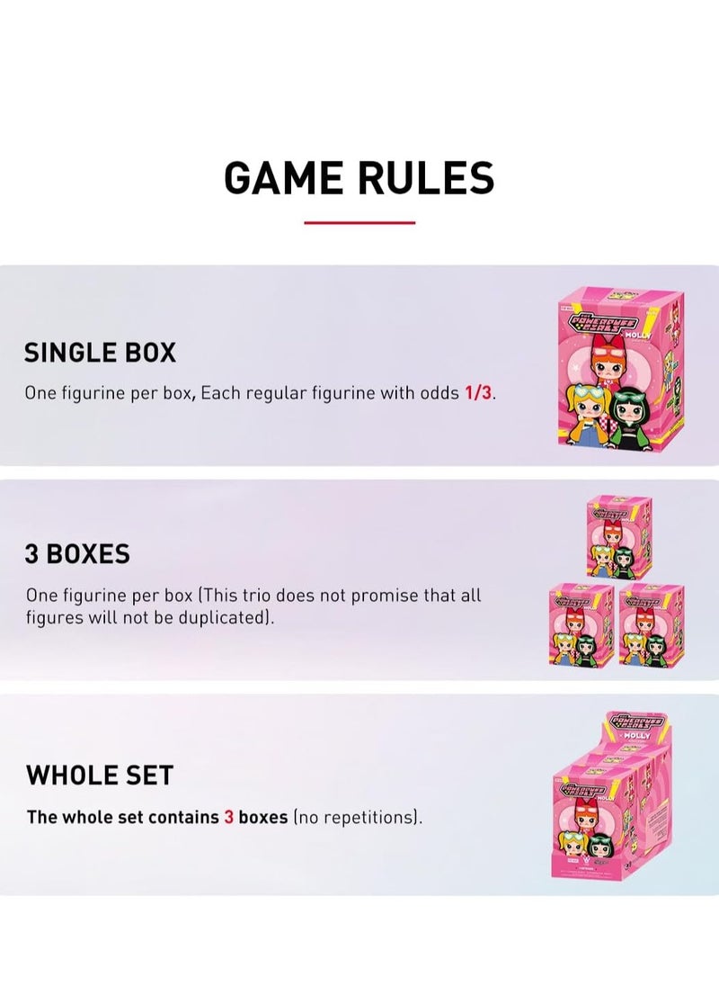POP MART MOLLY PGirls Series Player Action Figure 1Boxes 2.5 inches Articulated Character Premium Design gifts for women Fan-Favorite Collectible Toy Art Toy Action Figure  - Image 4