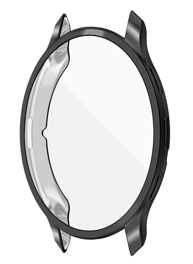 Yrzper Compatible with Garmin Venu 3 45mm Bumper Case Screen Protector Cover Soft TPU Shockproof for Garmin Venu 3 45mm Smartwatch (Black) - Image 2