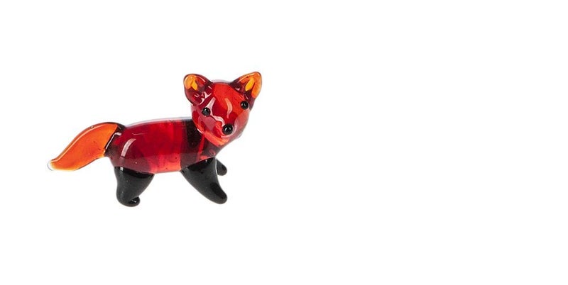 GANZ Miniature Glass Fox Figure - By Ganz - Image 3