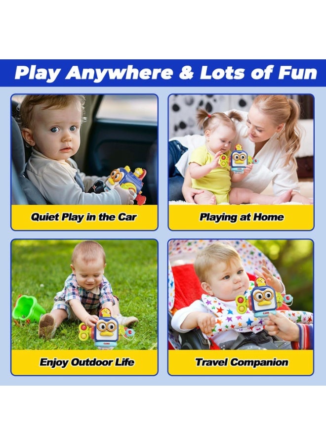 Kids Educational Activity Cube, Montessori Multiactivity Cube for Baby 6 9 12 Months, Sensory Toy Cube Gift for 1 Year Boy, Motor Skills Cube Travel Toys - Image 5