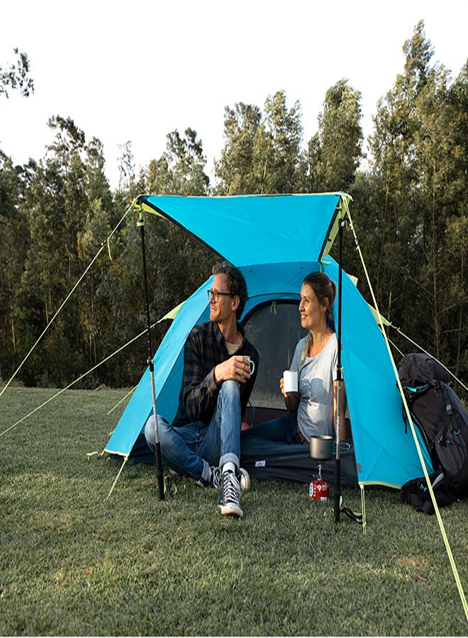 Naturehike P-Series Aluminum Pole Camping Tent | 2-3 Person Lightweight Tent | 210T 65D Embossed Fabric, Waterproof & Durable | Easy Setup - Image 3