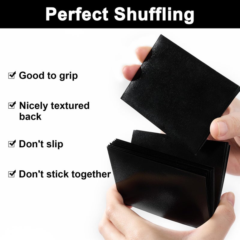 Fabmaker Standard MTG Card Sleeves 500 Pack, Sturdy Card Protectors Sleeves Matte Back Finish, Perfect Shuffling - Protect All Your Trading Cards, TCG Cards & Sports Cards by Fabmaker, Never Tear 66x91mm - Image 4