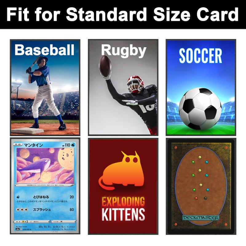 Fabmaker Standard MTG Card Sleeves 500 Pack, Sturdy Card Protectors Sleeves Matte Back Finish, Perfect Shuffling - Protect All Your Trading Cards, TCG Cards & Sports Cards by Fabmaker, Never Tear 66x91mm - Image 5