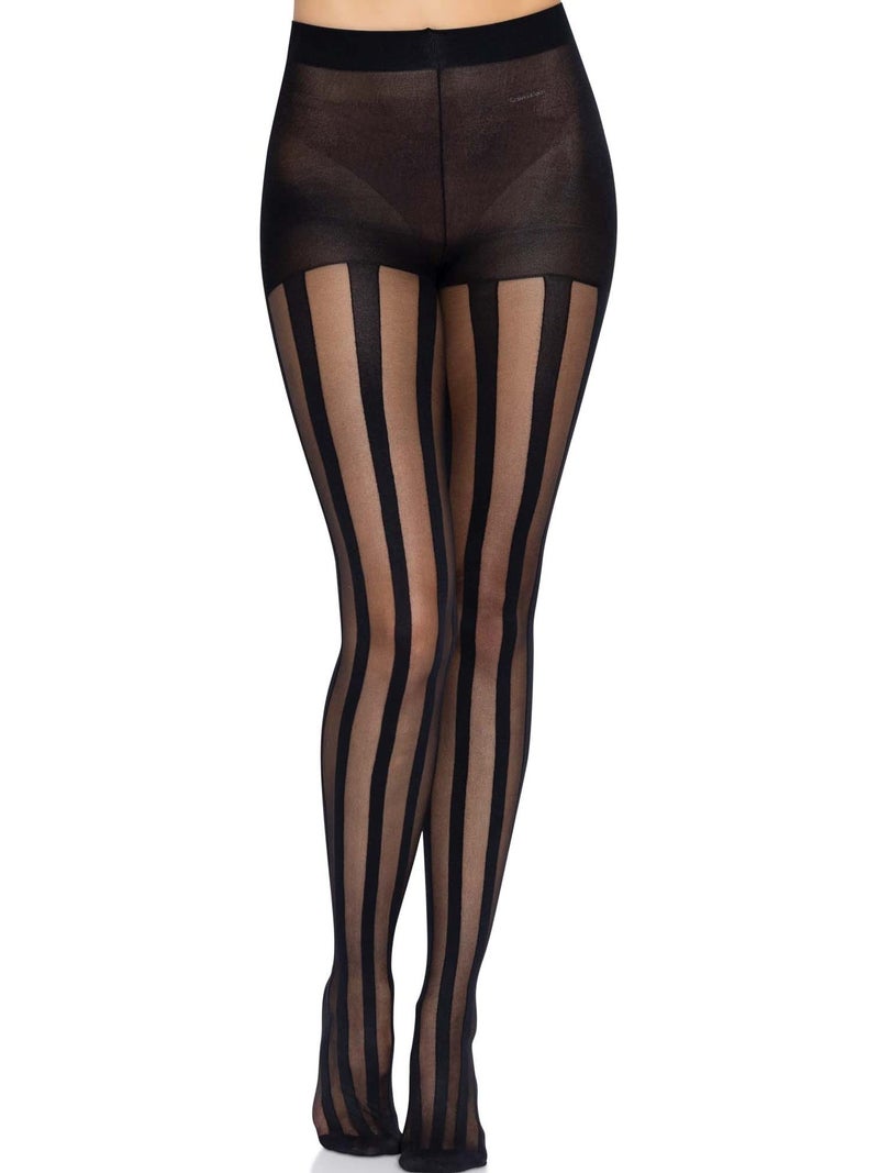 Leg Avenue womens Alt Fashion Patterned Tights for Women Stripes One Size - Image 3
