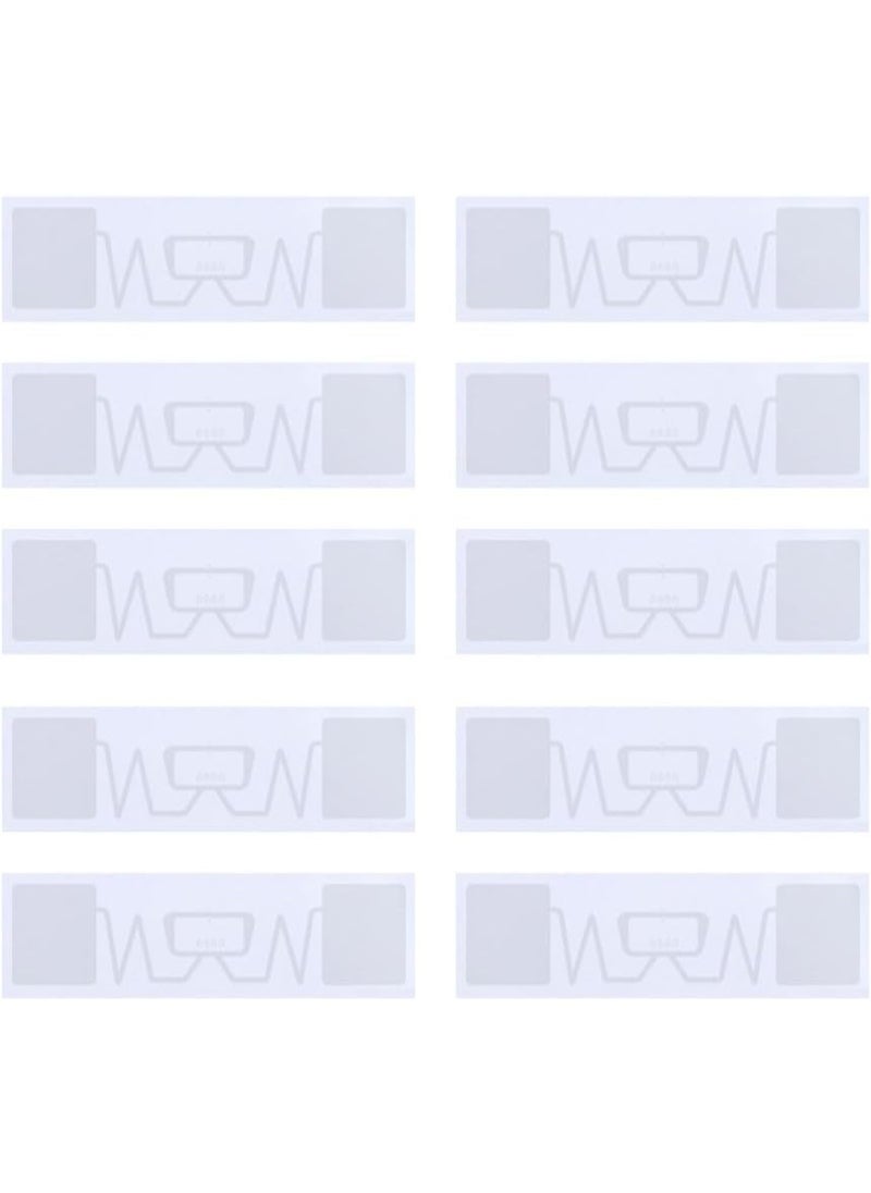 Rubik UHF Tags Flexible Labels 7018-U8/U9 860Mhz-960Mhz Self Ahdesive Coated Paper Long Range Electronic RFID Tags EPCglobal Class 1 Gen 2 ISO18000-6C Protocol (10 Label Tags)  - Image 1