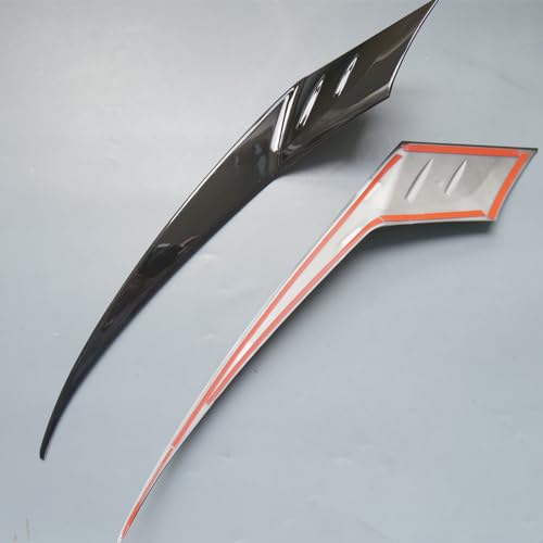 ZiWen New Front Bumper Headlight Cover Eyelid Trims For Honda Accord 2023 2024 2025 (Gloss Black) - Image 4