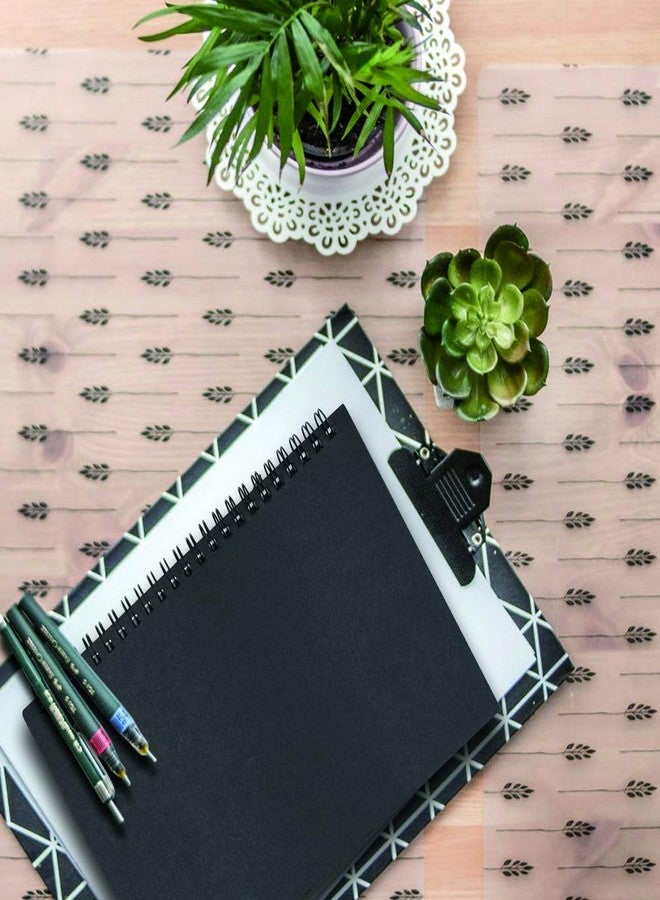 جي آر تي مجموعة من 6 دفاتر حلزونية من GRT مع ورق مسطر، غلاف ناعم A5، دفتر ملاحظات صغير الحجم، دفتر سلكي للمنزل والمكتب والمدرسة والسفر، دفتر يوميات ومذكرات، 50 ورقة / 100 صفحة، 8.25 × 5.55 بوصة (أسود، أحمر، أزرق) - Image 2