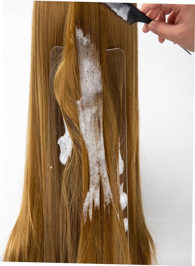 Balacoo 2pcs Balayage Board Foil Board: Balayage Highlighting Board Long Hair Dye Color Board Hair Positioning Clip Hair Hairdressing Board for Barber Salon - Hairdressing Supplies - Image 2