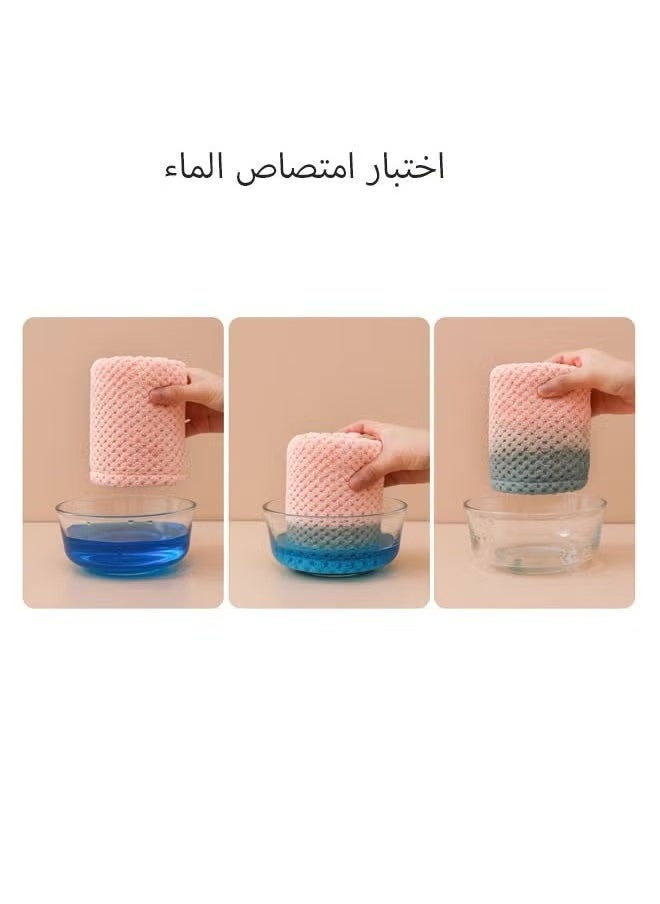 KIIUMI Microfiber Hair Towel Wrap for Women, Rapid Drying Towels for Hair with Button,Soft Hair Drying Towel Wrap,Anti Frizz Head Towels Wrap for Curly Hair,suitable for all hairstyles（Pink)  - Image 2