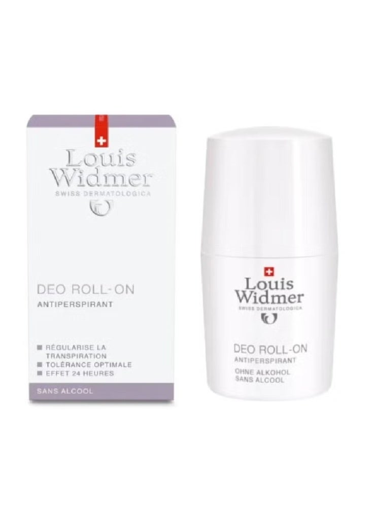 LOUIS WIDMER Unscented Roll-On Deodorant - 50ml