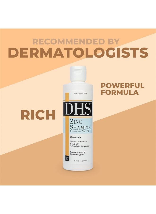 DHS Zinc Shampoo 8 oz - Image 2