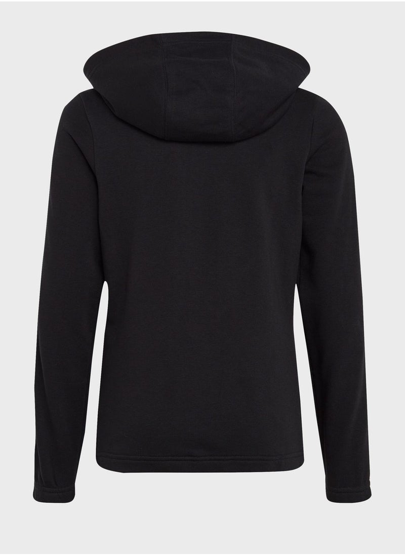 Adidas - Kids 3 Stripe Essential Hoodie - Image 1