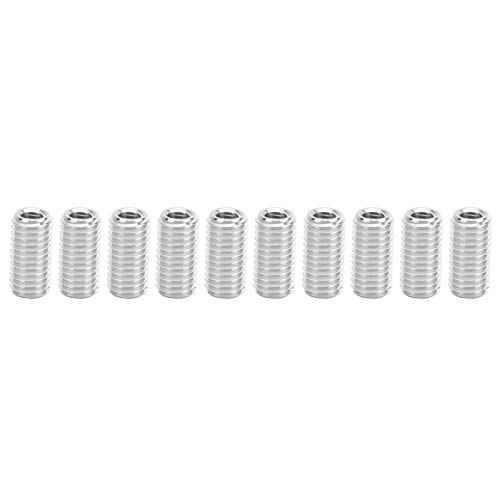 POCREATION 10 pcs Thread Conversion Inserts KitM10x1.5 to M6x1.0 Reducing Fastener, Thread Repair Insert for Damaged Threads, Metric Thread Adapter, Thread Restoration Tool - Image 1