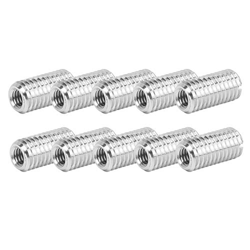 POCREATION 10 pcs Thread Conversion Inserts KitM10x1.5 to M6x1.0 Reducing Fastener, Thread Repair Insert for Damaged Threads, Metric Thread Adapter, Thread Restoration Tool - Image 3