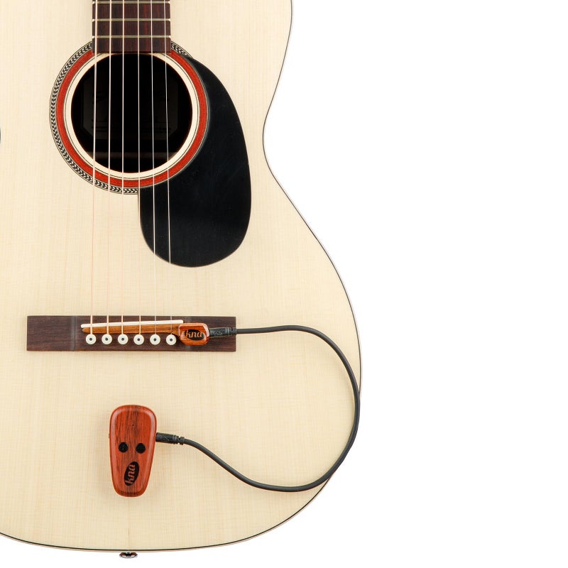 KNA SG-Wi Wireless Piezo Pickup for Steel String Acoustic Guitar, Volume Control, 100 feet / 30 meters Range, Ultra-Low Latency, Easy Installation, Pro Sound for Live Performance and Recording - Image 4