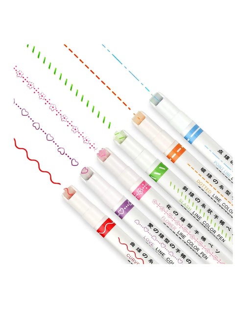 Colored Highlighters Set for Adults and Kids, Perfect for Drawing, Sketching and Diary Decoration, Ergonomic Barrel Design, Bright Colors, Suitable for School, Office, Creative Use