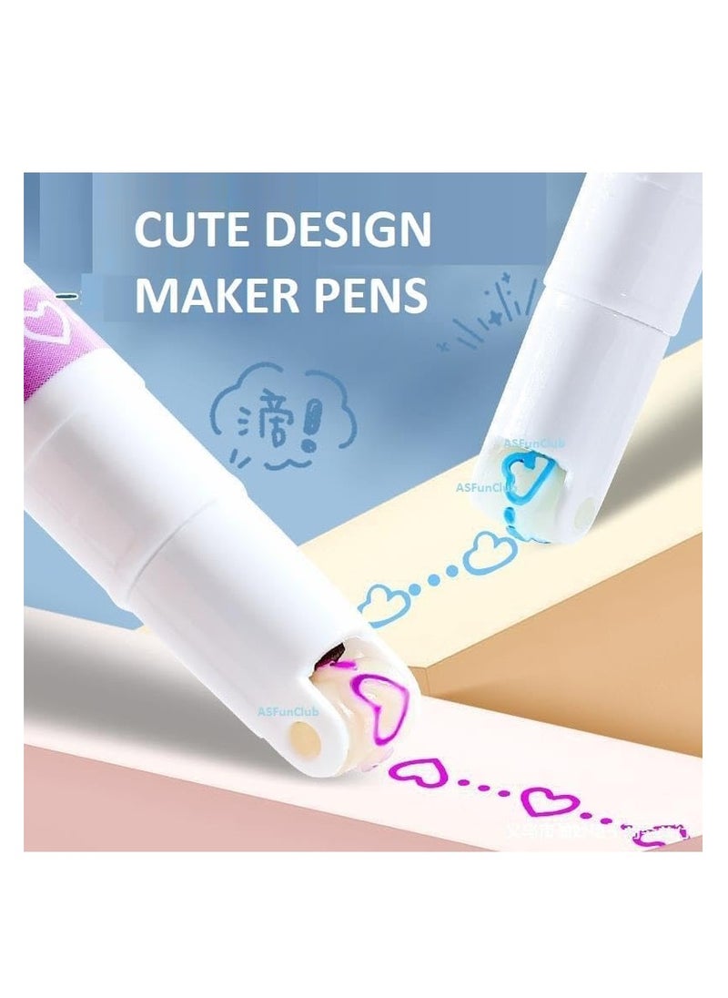 Plan A - Colored Highlighters Set for Adults and Kids, Perfect for Drawing, Sketching and Diary Decoration, Ergonomic Barrel Design, Bright Colors, Suitable for School, Office, Creative Use - Image 1