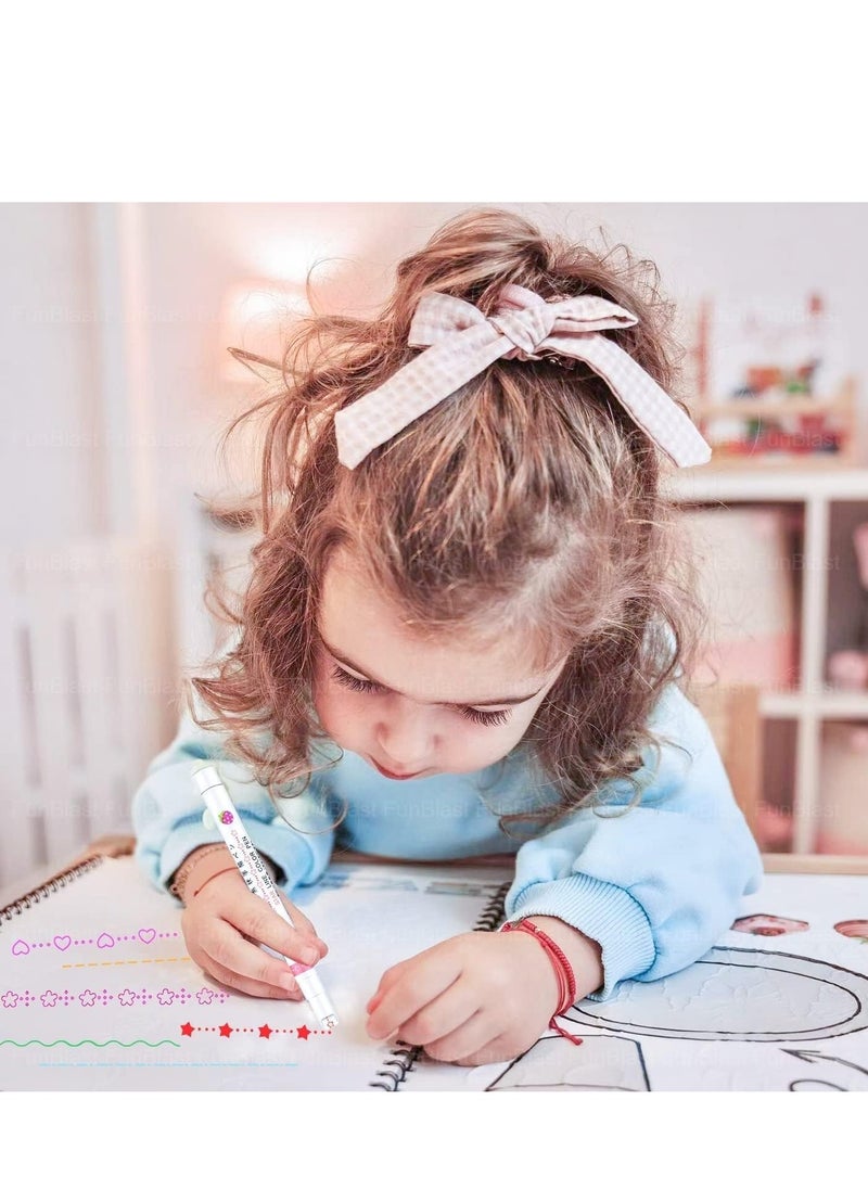 Plan A - Colored Highlighters Set for Adults and Kids, Perfect for Drawing, Sketching and Diary Decoration, Ergonomic Barrel Design, Bright Colors, Suitable for School, Office, Creative Use - Image 1
