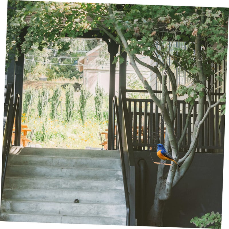 Portable Bird Perch Stand with Swing Frame for Parrots Lovebirds Training Playtime - Image 4