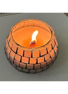 HY 40 Set Wooden Candle Wicks, Candle Making Wicks 1.25 x 15cm Naturally Smokeless Wooden Candle Wicks Candle Cores with Iron Stand for DIY Candle Making  - Image 4