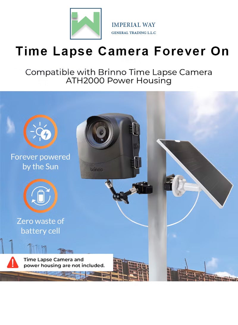 Brinno ASP1000 Solar Power Kit - Image 2