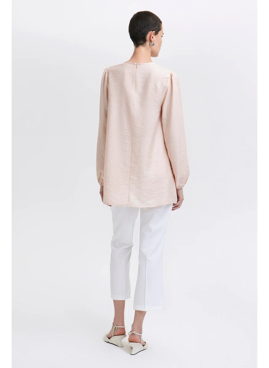 توتشي Button Detailed Tunic