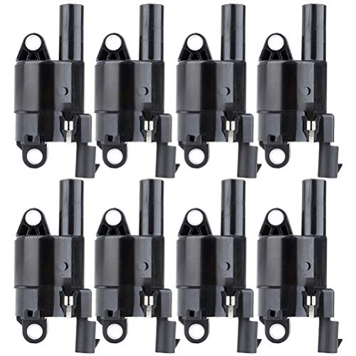 ROADFAR مجموعة لفائف الإشعال الدائرية من 8 لسيارات كاديلاك وشيفروليه وجي إم سي وبويك وإيزوزو وبونتياك وساب وهامر OE UF414 GN10165 C1512 - Image 2