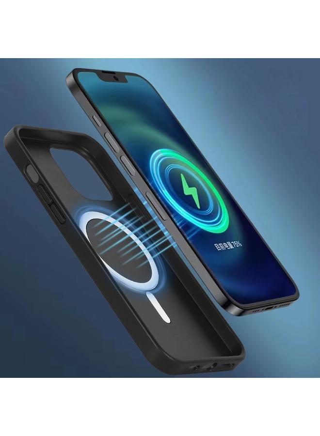 S-TOP Case For iPhone 14 Pro Max Leather Texture MagSafe Magnetic Phone Case - Image 4