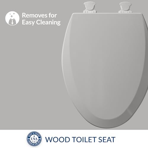 Bemis 1500EC 162 1500EC162 Toilet Seat, 1 Pack Elongated, Silverado - Image 2