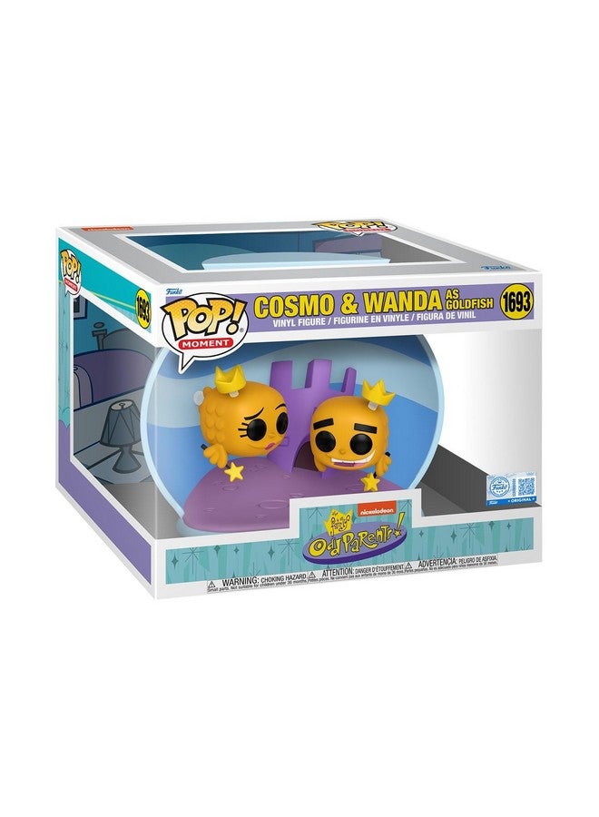 Funko فانكو بوب مومنت: الآباء الغريبون - كوزمو وواندا كسمكة ذهبية - حصرية أمازون - تمثال فينيل قابل للجمع - فكرة هدية - منتجات رسمية - ألعاب للأطفال والبالغين - Image 1