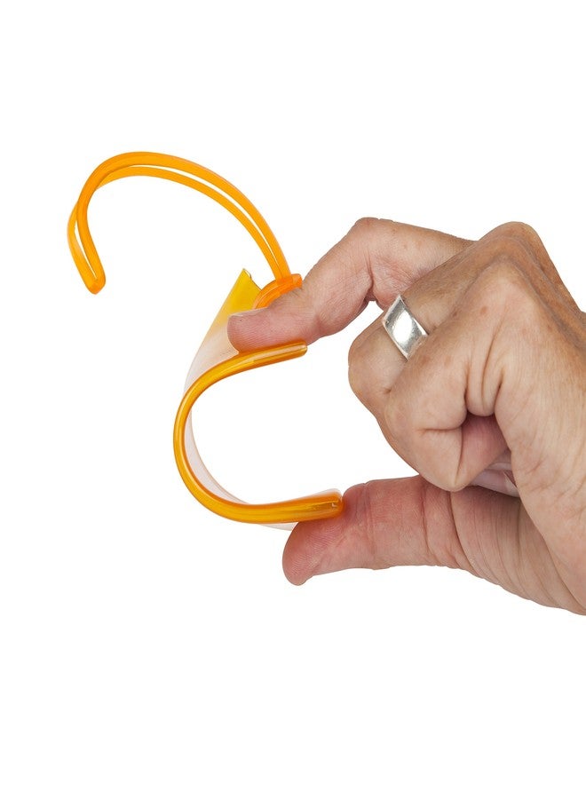 TravelMore 7 Pack TravelMore Luggage Tags for Suitcases, Flexible Silicone Travel ID Identification Labels Set for Bags & Baggage - Yellow - Image 4