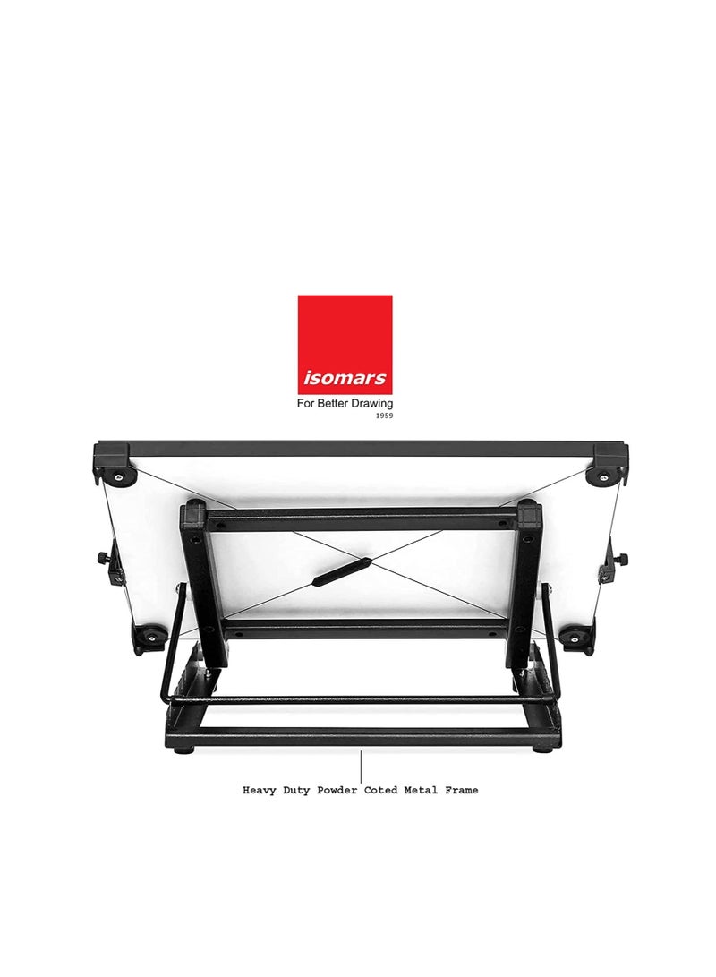 Isomars Drawing Board Table Model Kit Combo with 5 Adjustable Working Angles - A2 Size - 18.5" x 25"(Adjustable-Set of 3) - Image 4