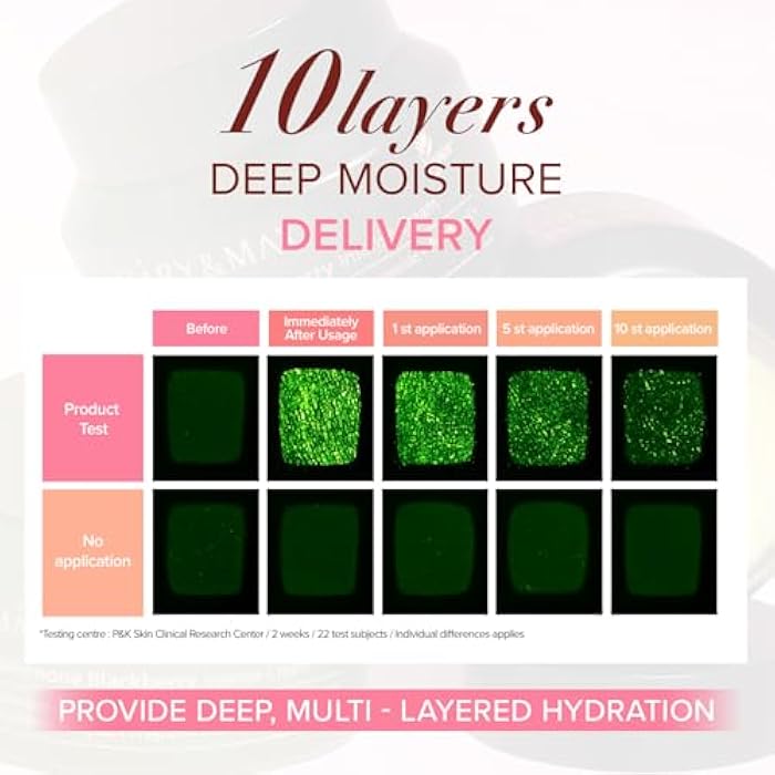 MARY & MAY Mary&May Idebenone Blackberry Cream | Antioxidant Korean Moisturizer with 5 Ceramides & Hyaluronic Acid | Skin Barrier Repair & 48H Hydration | For All Skin Types (70g/2.46oz) - Image 4