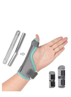 Y&D Thumb Support Brace with 2 Pieces Finger Splint and Wrist Stabilizer for BlackBerry Trigger Arthritis, Tendonitis, Sprained Carpal Tunnel Supporting  - Image 1