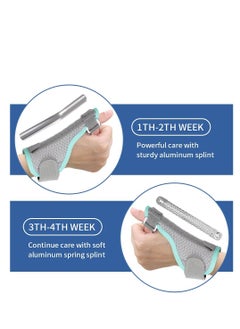 Y&D Thumb Support Brace with 2 Pieces Finger Splint and Wrist Stabilizer for BlackBerry Trigger Arthritis, Tendonitis, Sprained Carpal Tunnel Supporting  - Image 2