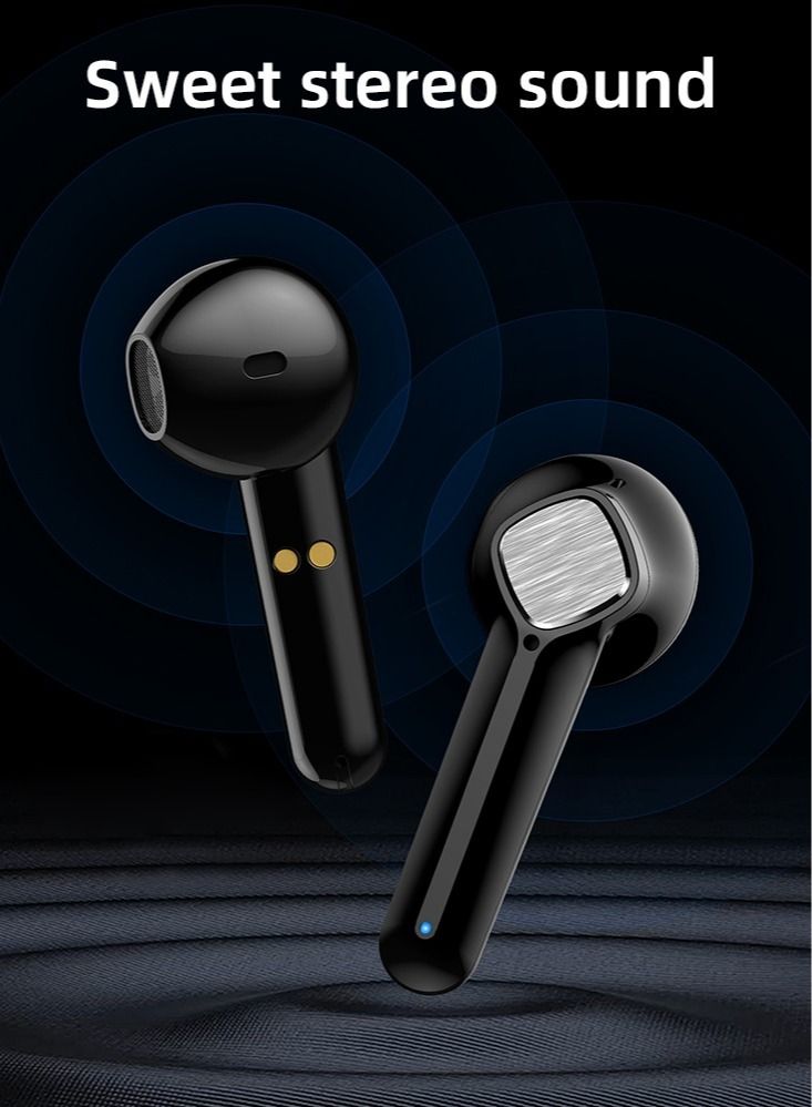 Mibro سماعة رأس لاسلكية بلوتوث مقاومة للماء IPX5، لون أسود - Image 4