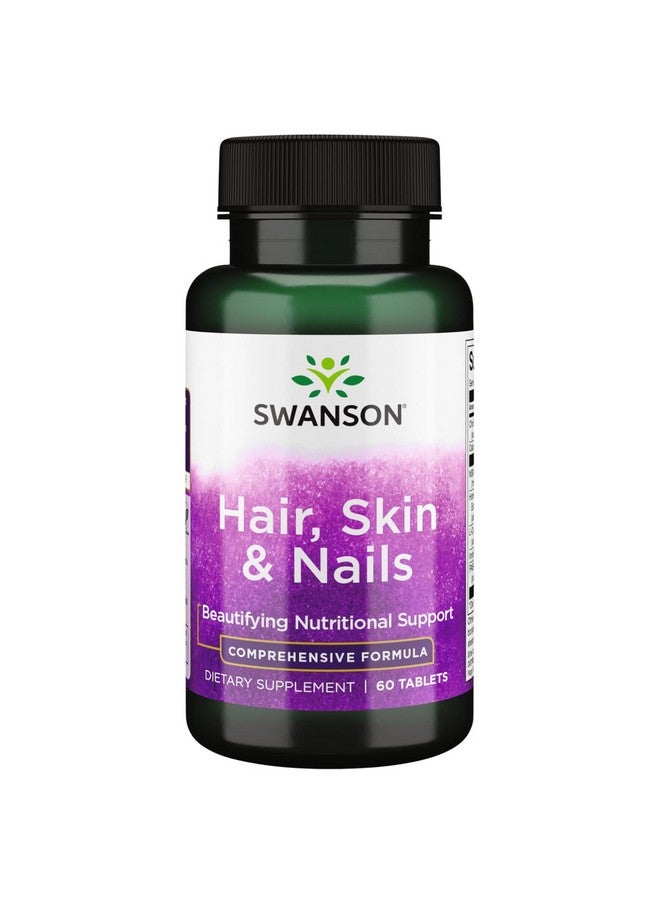 Swanson Hair Skin & Nails 60 Tabs - Image 1